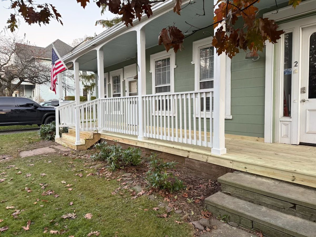 Front Porch Build - Before